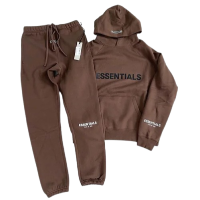 Essentials Fear Of God Tracksuit – Brown