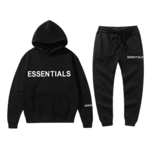 Essentials Tracksuit Black