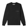 Essentials Long Sleeve Polo Sweatshirt Black