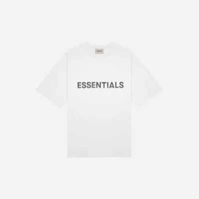 White-Essentials- T-shirt